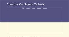 Desktop Screenshot of oursaviouroatlands.org